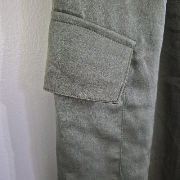 Ba&sh Carry Satin Wide Leg Pleated Flutter Pants US 2 - Picture 6 of 16